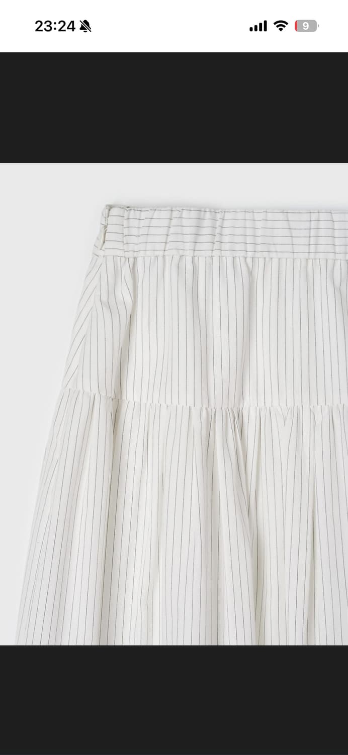 lfm Tiered Midi Skirt / Stripe 상품이미지2