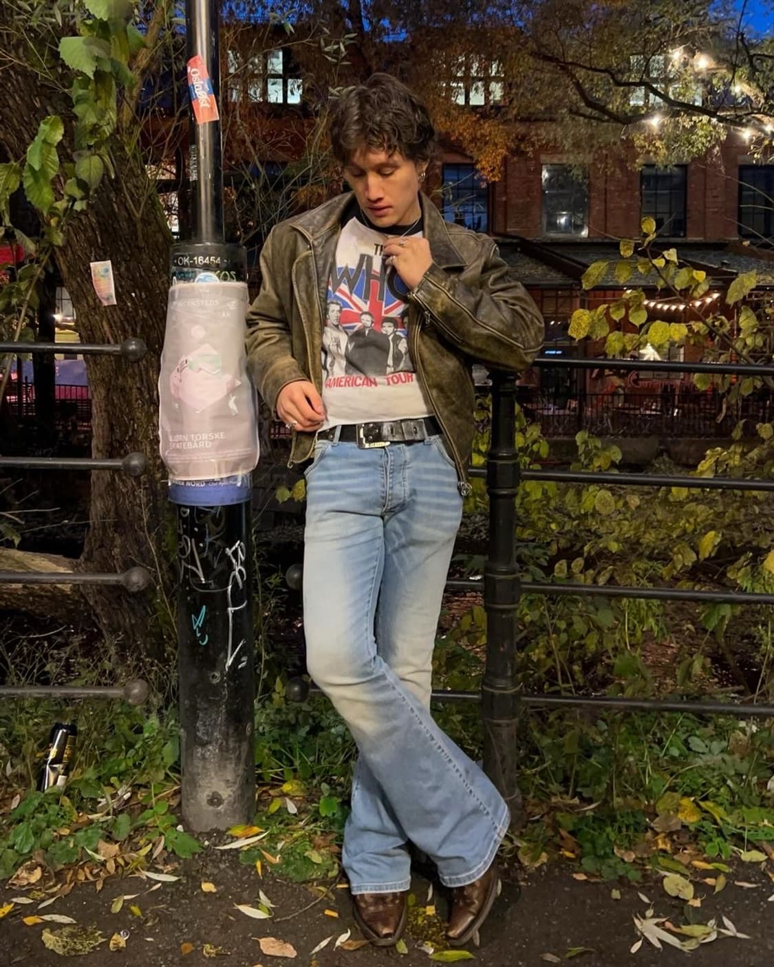 90s USA 리바이스 517 미디움 블루 데님 36 상품이미지1