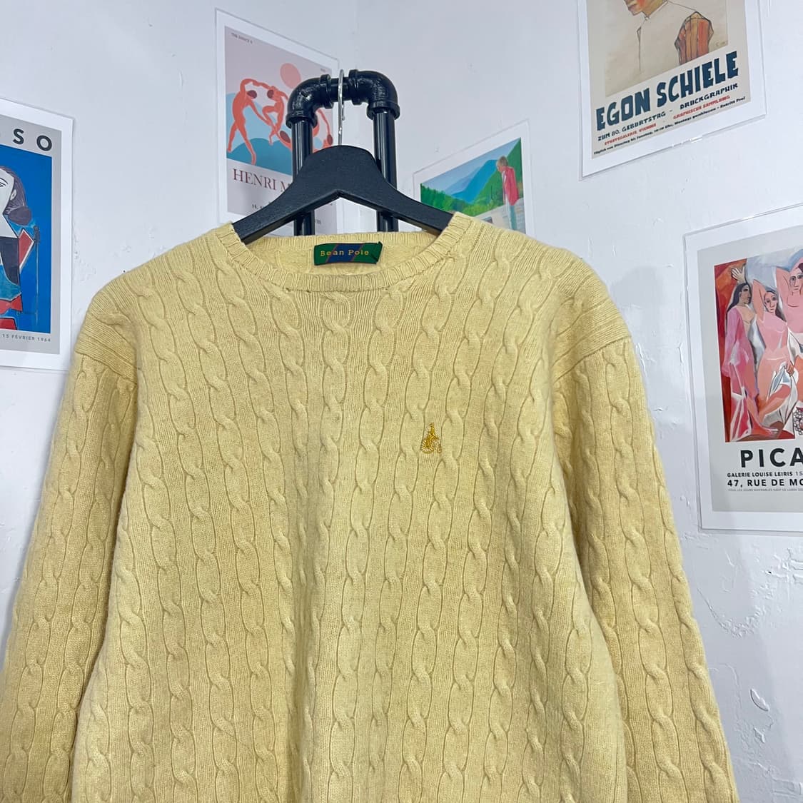 빈폴 꽈배기 울 니트 상품이미지4