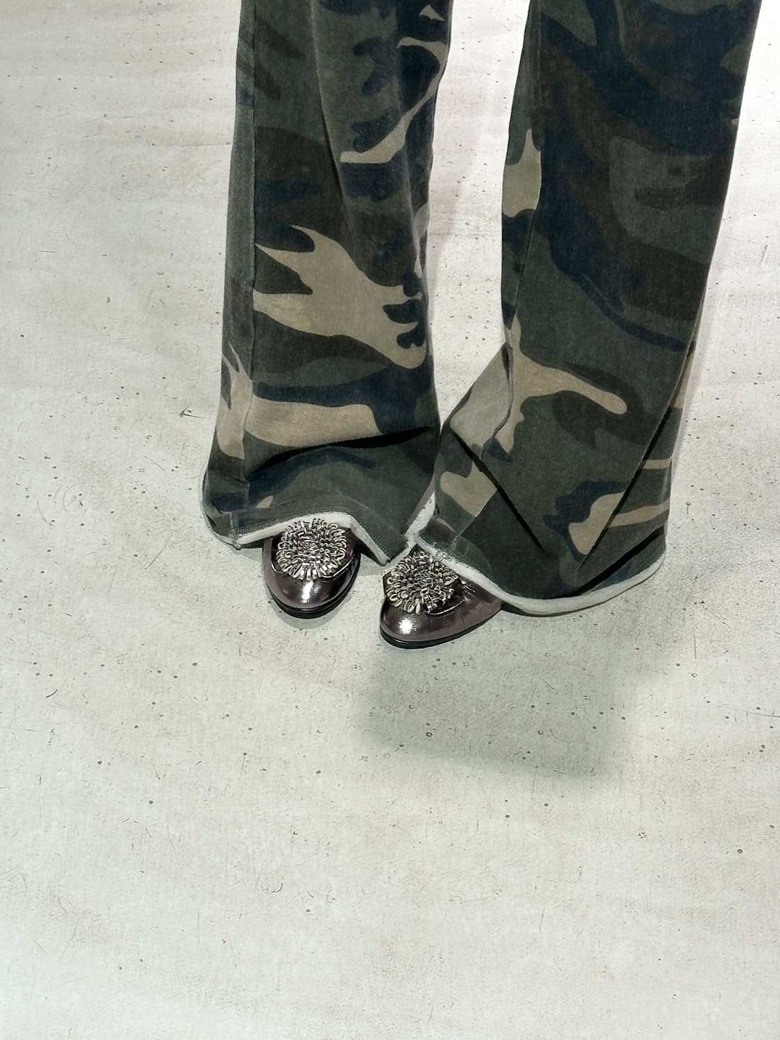 Balenciaga Paris vintage flower flats 상품이미지7