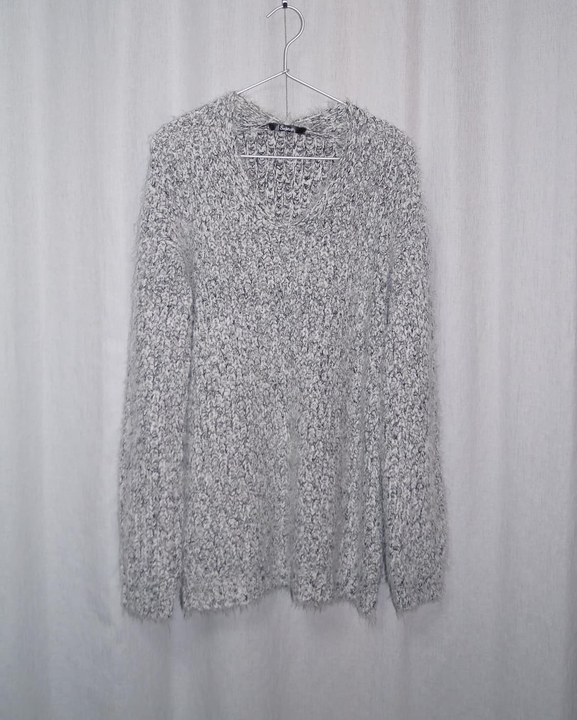 Vintage big long knit   상품이미지1