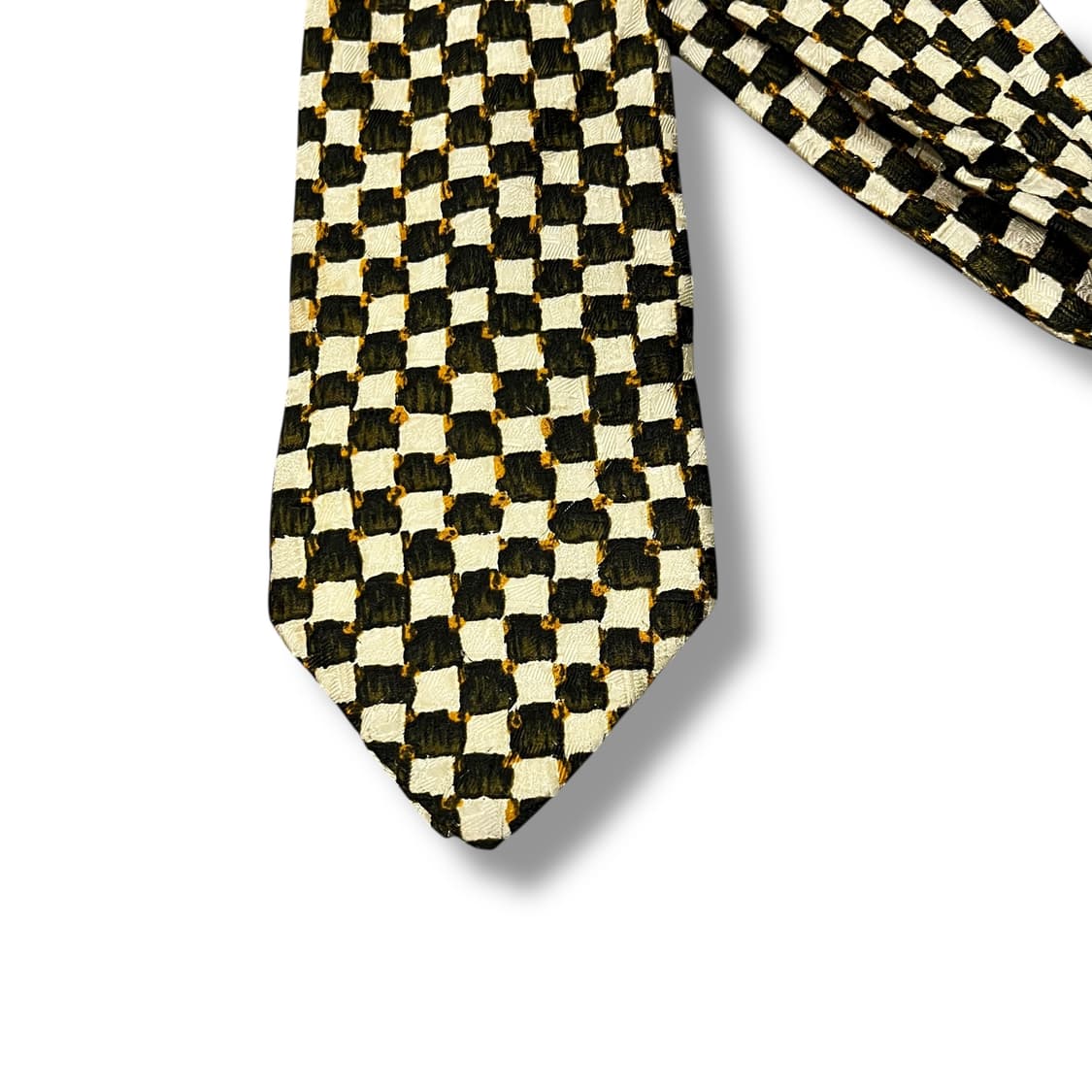  에르메네질도 제냐 패턴 실크 넥타이 y14363 상품이미지3