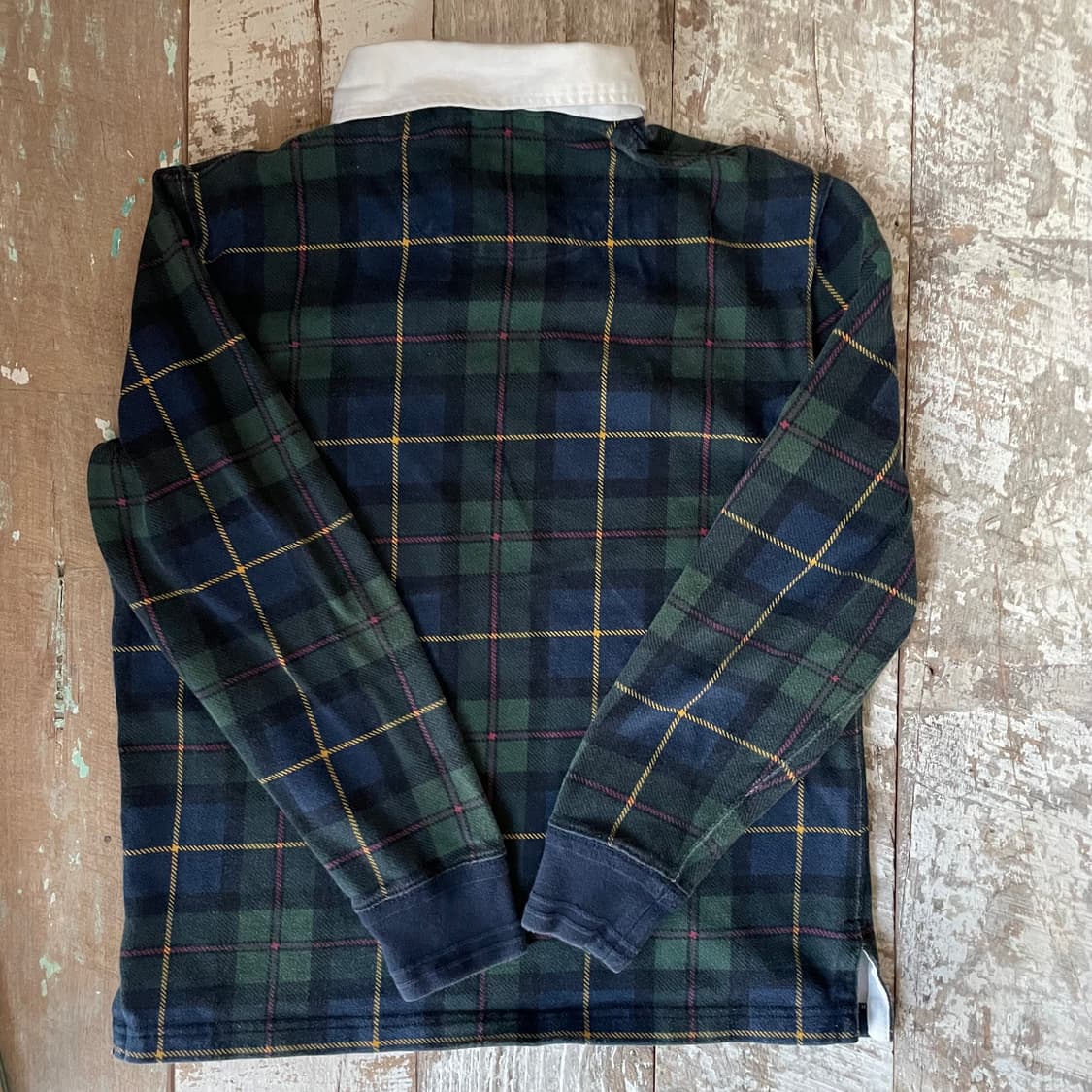 Polo Ralph Lauren Crest Tartan Rugby Shi 상품이미지8