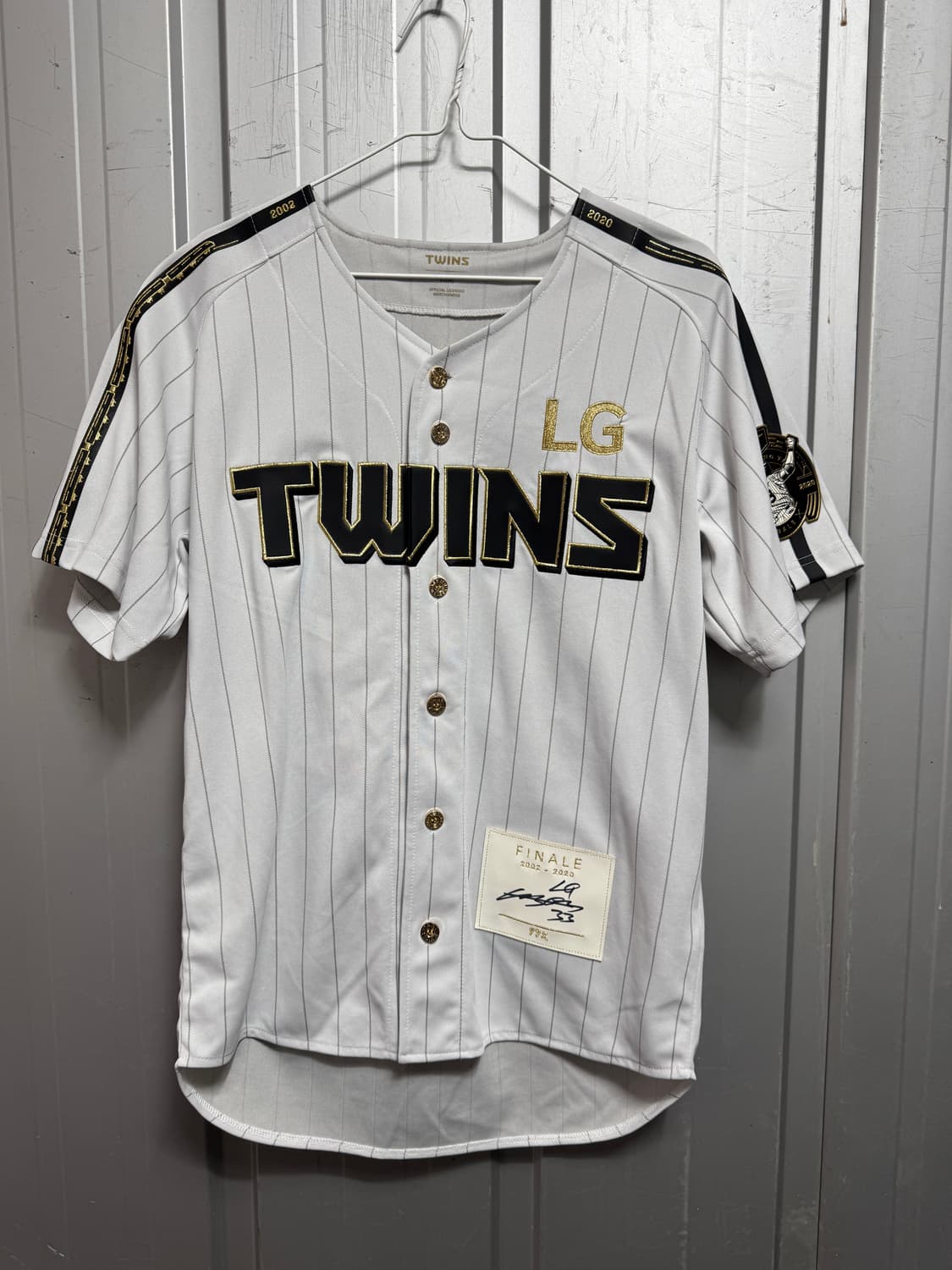 LG트윈스 박용택 은퇴기념 유니폼 M 상품이미지1