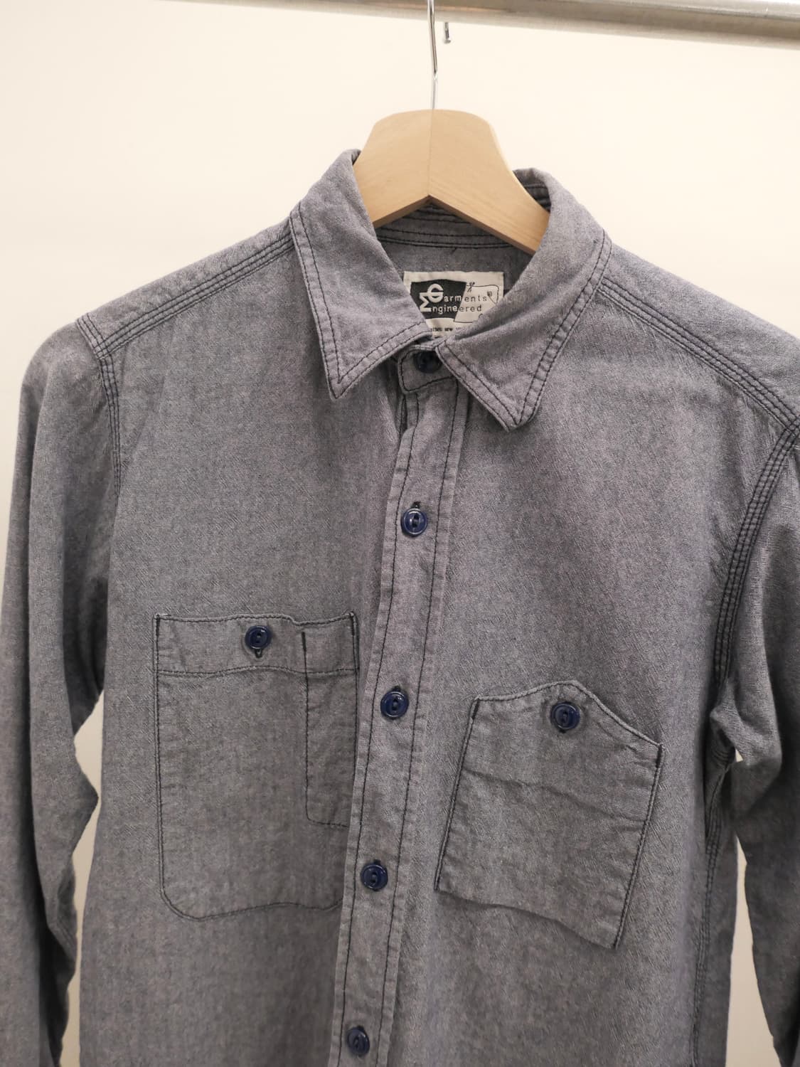 엔지니어드 가먼츠 데님 셔츠 상품이미지1