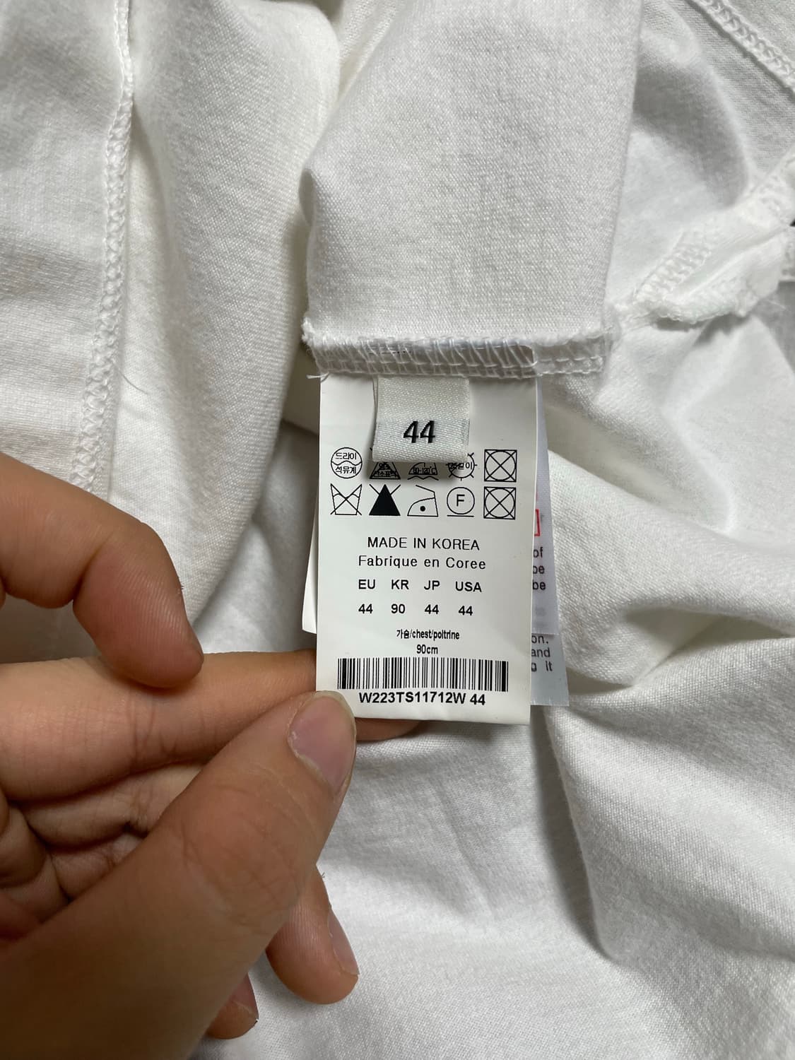 우영미 백로고 롱슬리브 [44] 상품이미지6