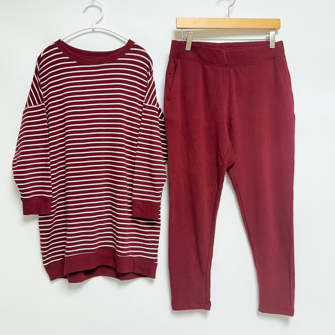 [면 95%] 유니클로 울트라 스트레치 튜닉 세트 XL 상품이미지1