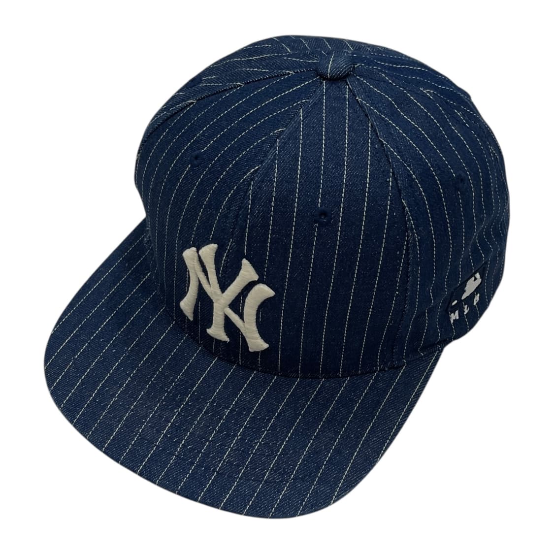 MLB 엠엘비 빈티지 양키스 스트라이프 패턴 스냅백 모자 상품이미지2