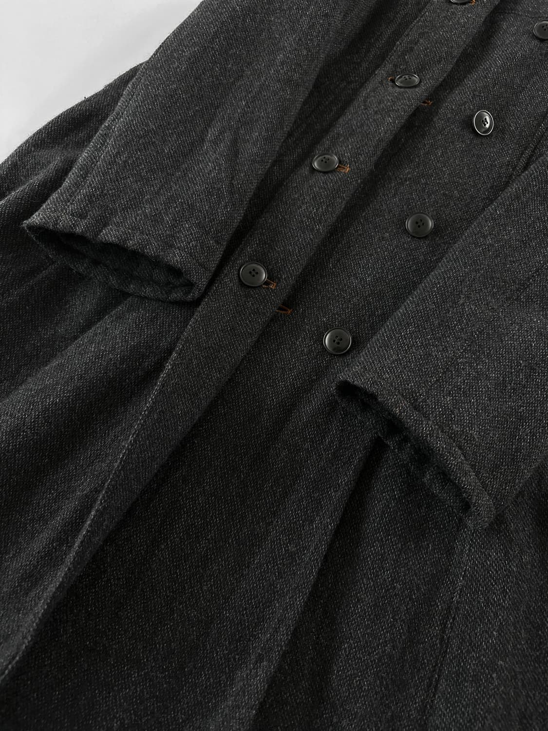 t.b Teresa van Buren 더블 블레스티드 울 블랜드 롱 코트 상품이미지7