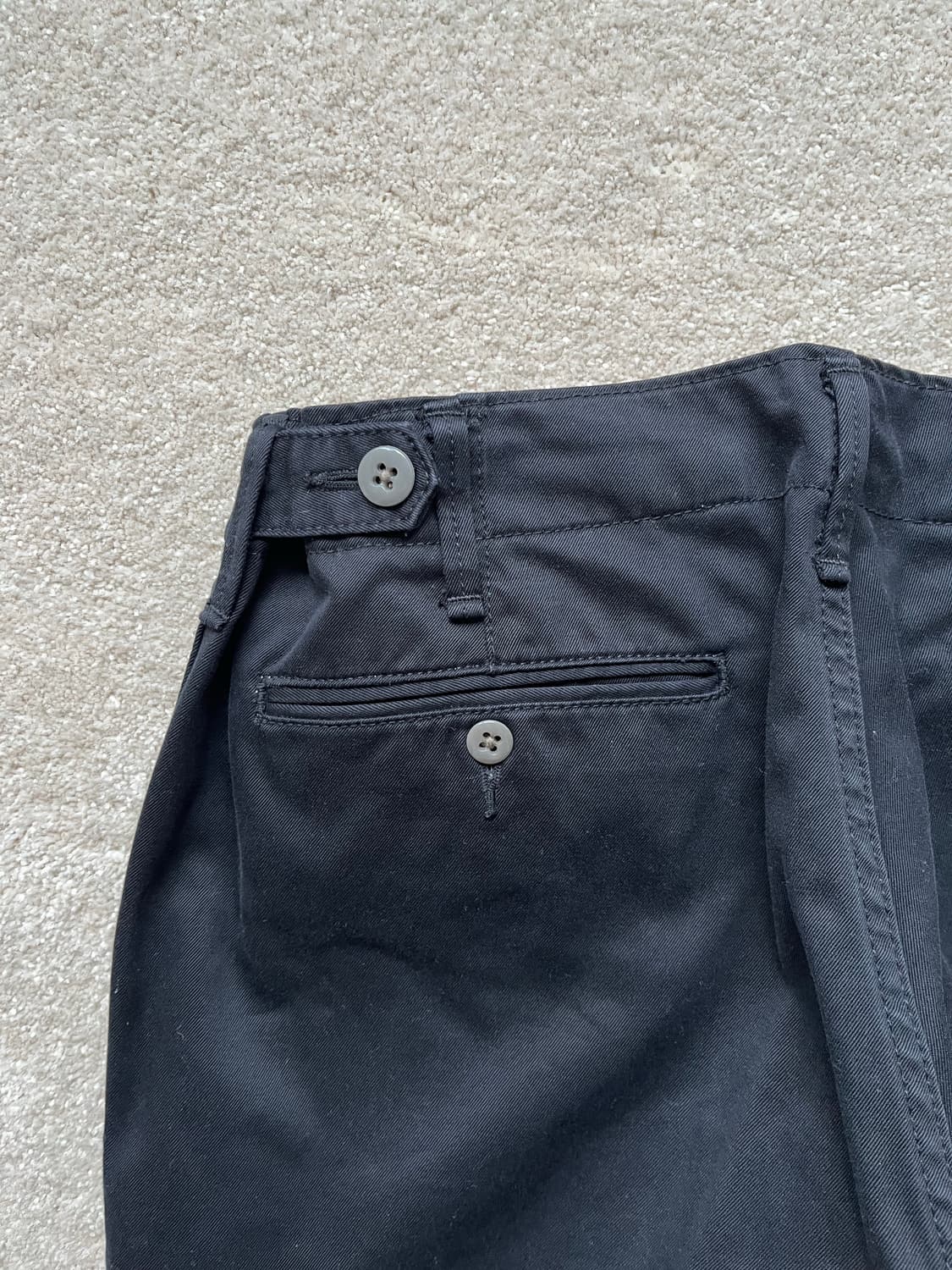 유나이티드애로우 뷰티앤유스 블랙 치노 팬츠 (28-29) 상품이미지6