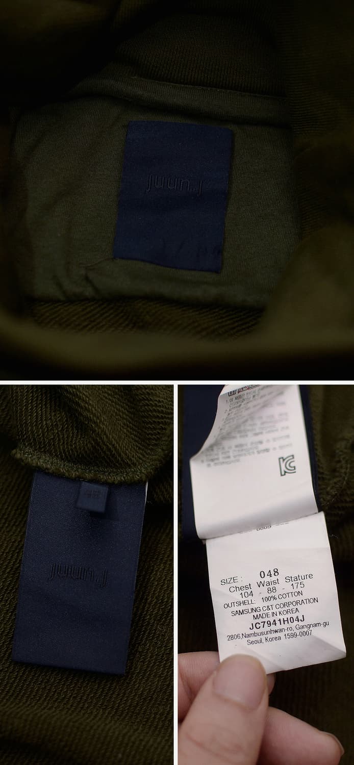 준지 (junn.j) 아카이브 레터링 오버핏 롱후디 (48 / 105+) 상품이미지9