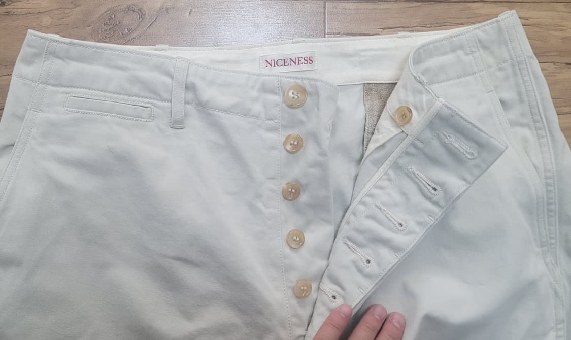 24ss 나이스네스Niceness 말둔팬츠 상품이미지7