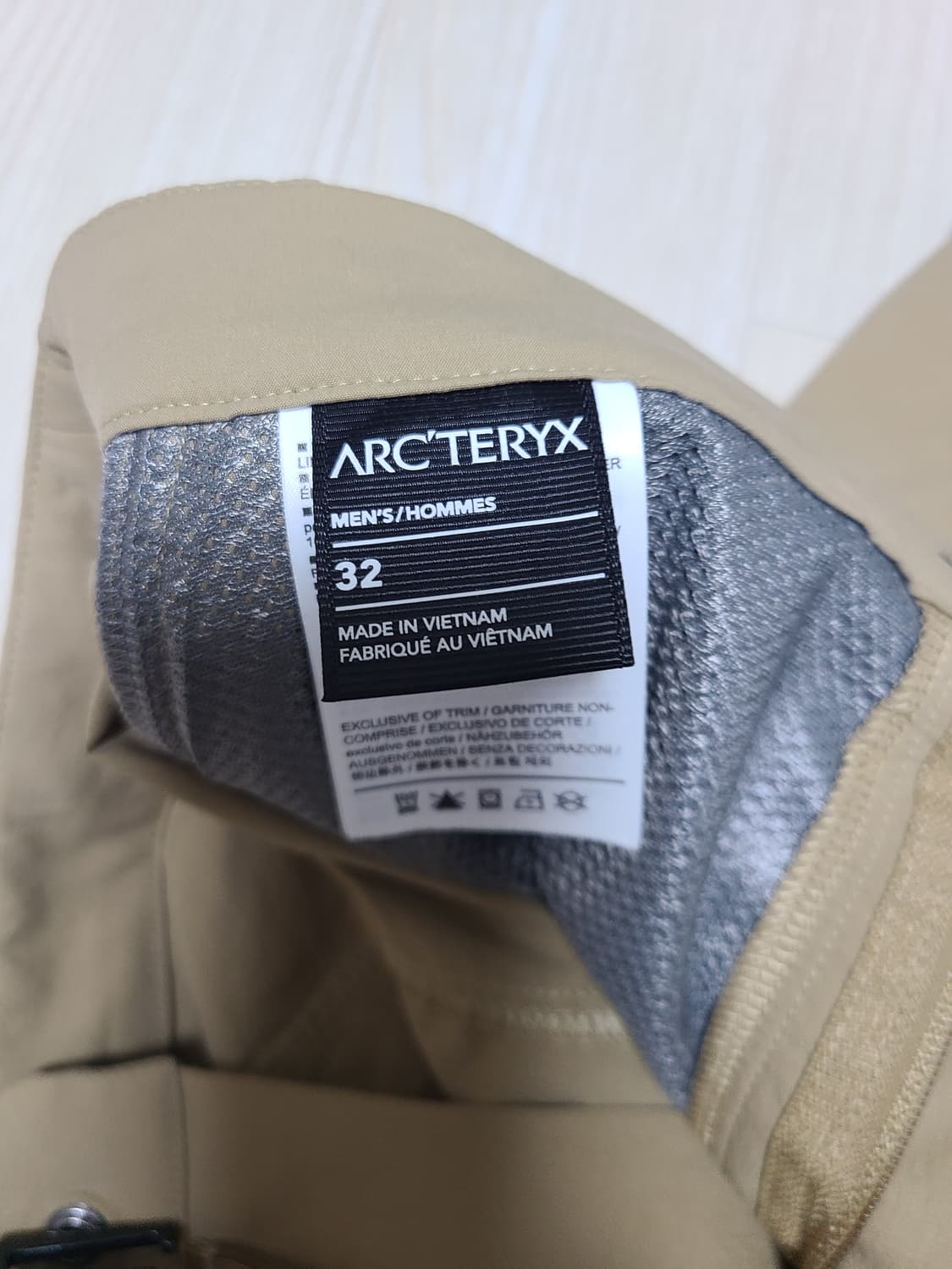 아크테릭스 감마 퀵드라이 남32 숏 11인치 팬츠 캔버스 상품이미지4