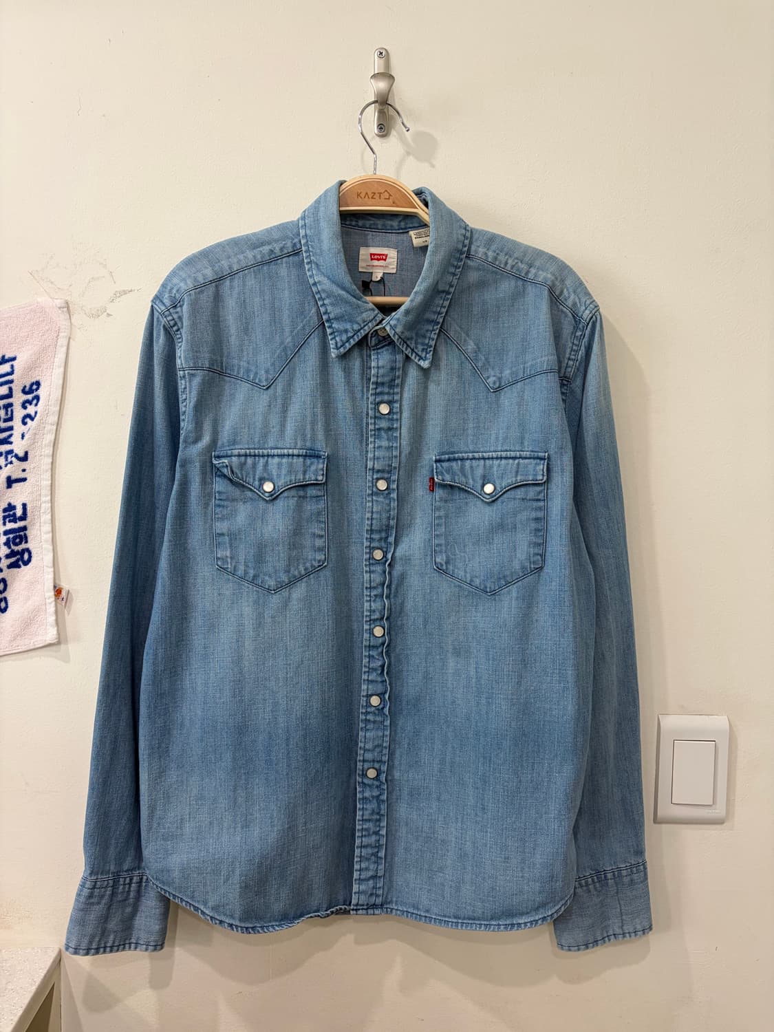 195. 리바이스 데님셔츠 청셔츠 상품이미지2
