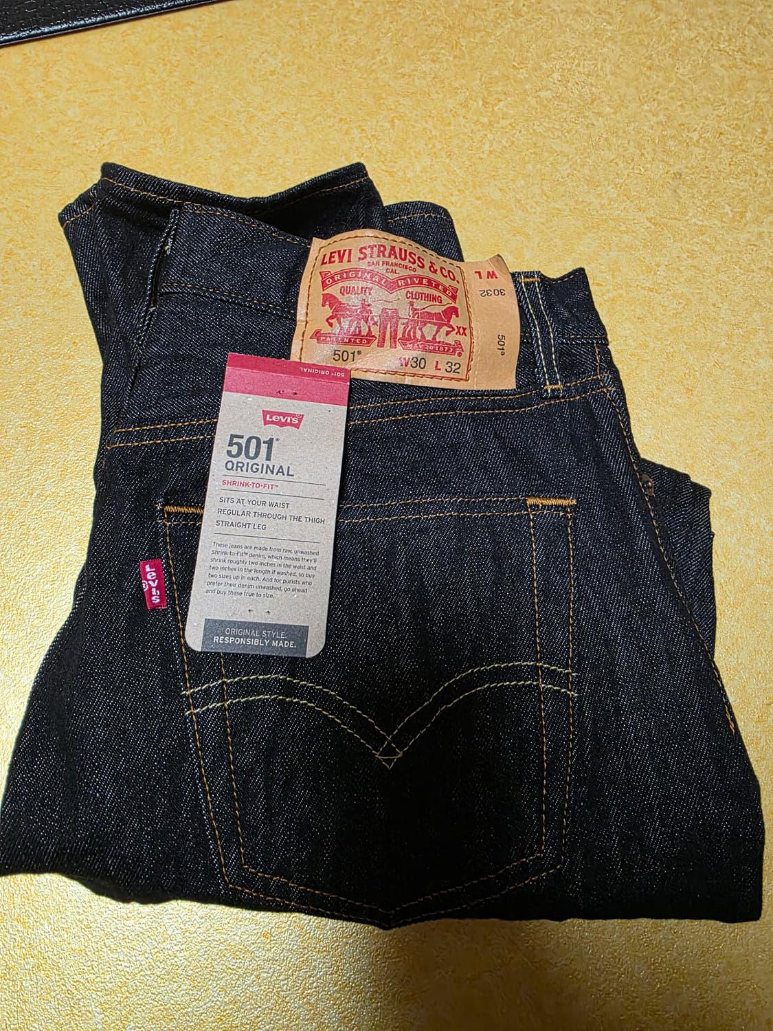 lvc 00501 리지드  데님 30x32 판매 상품이미지2