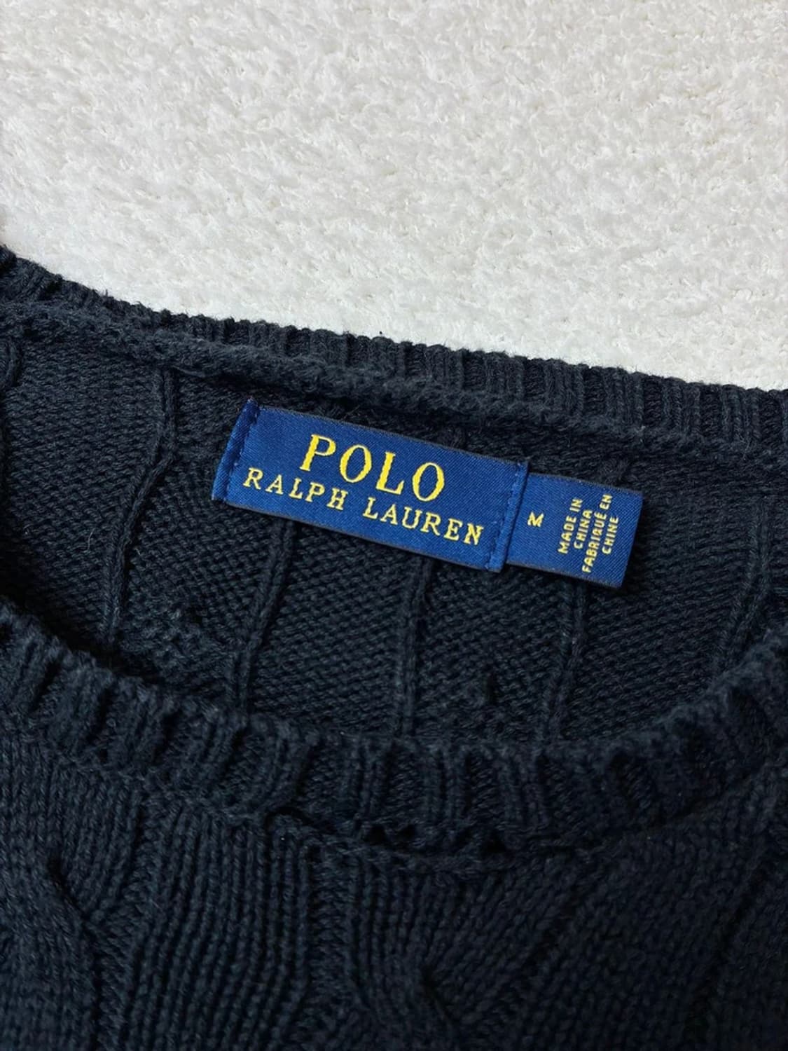폴로 랄프로렌 시그니처 포니 케이블 니트 PN5755 상품이미지7