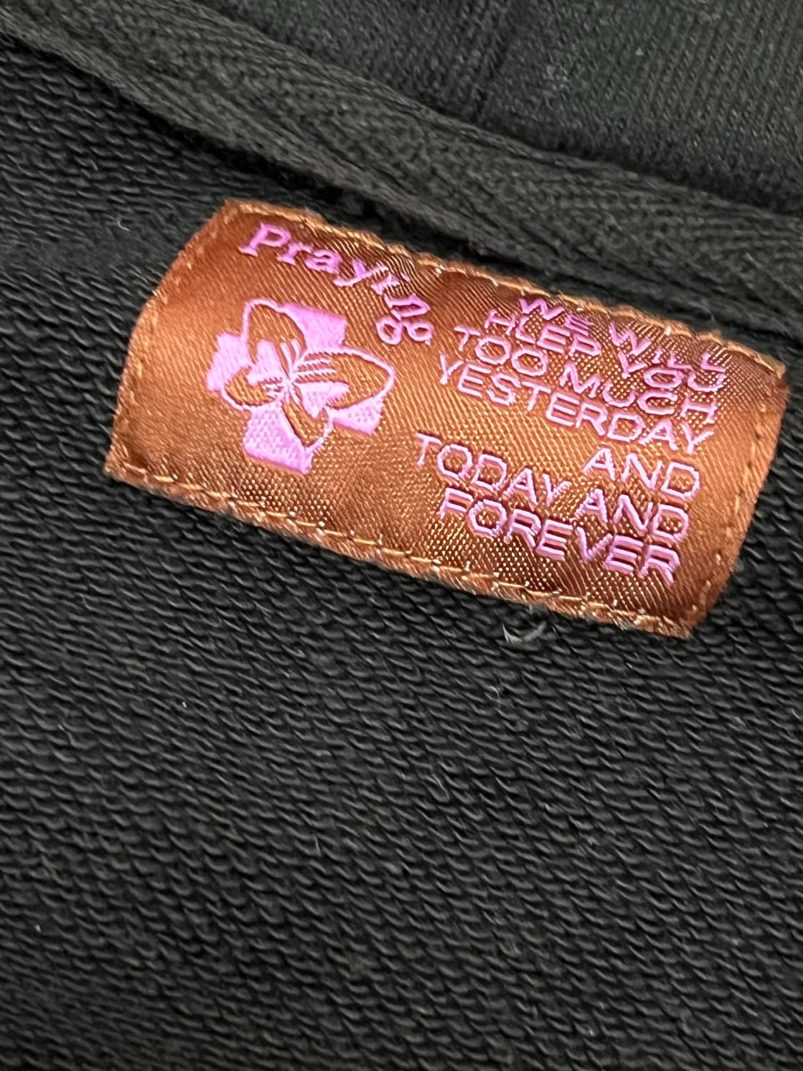 Praying Fucking busy Hoodie Zip up 상품이미지6