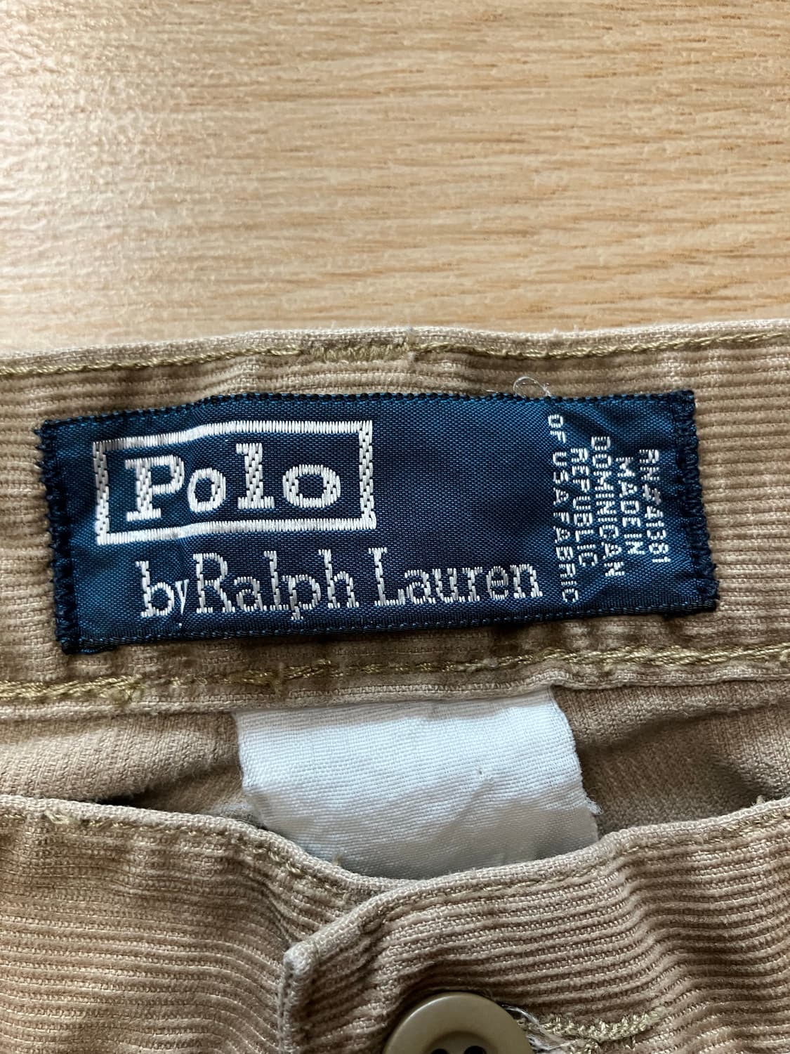 90s usa made 폴로 코듀로이 워크 팬츠 상품이미지4