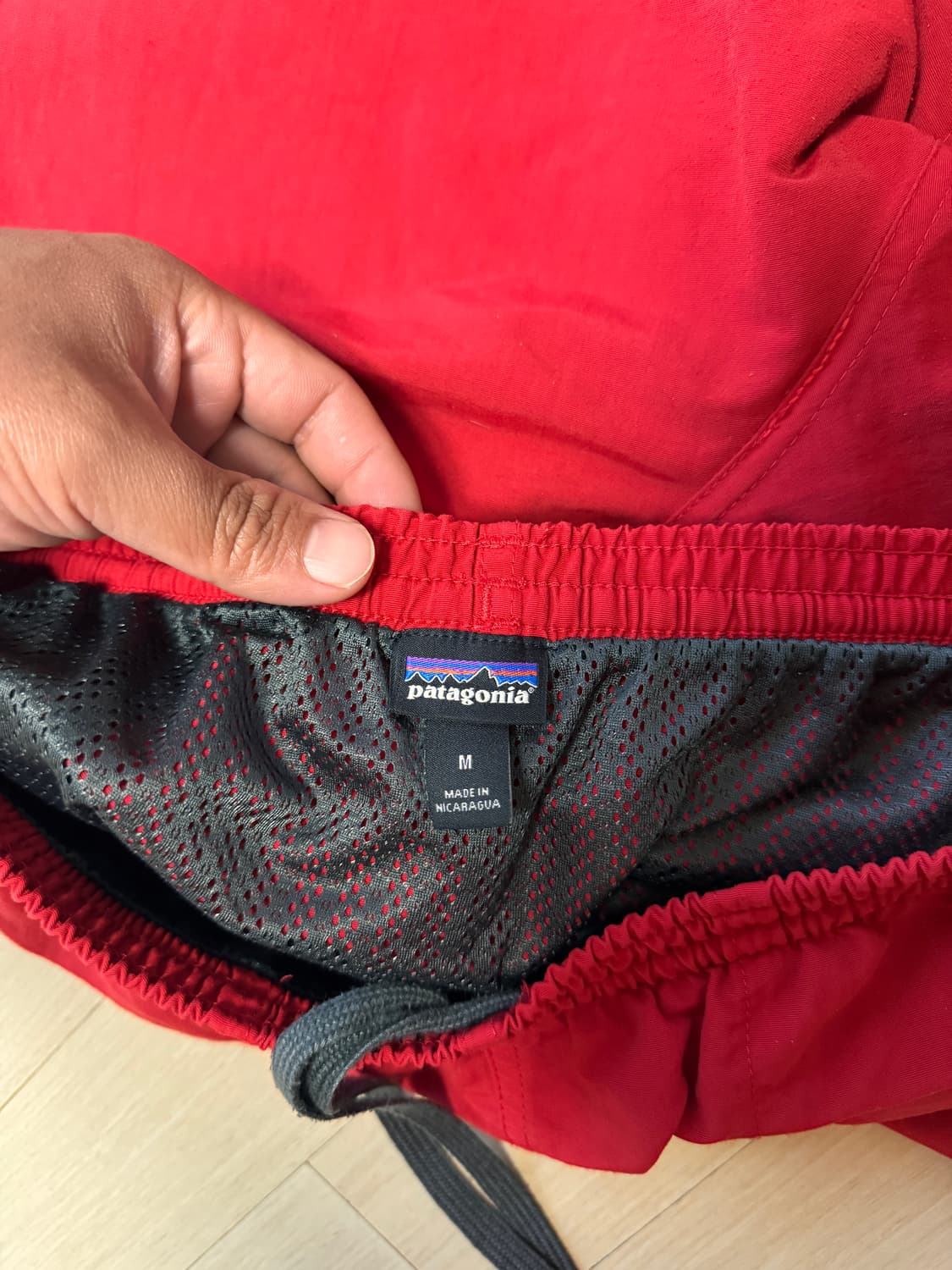 파타고니아 배기스 5인치 반바지 M 상품이미지5