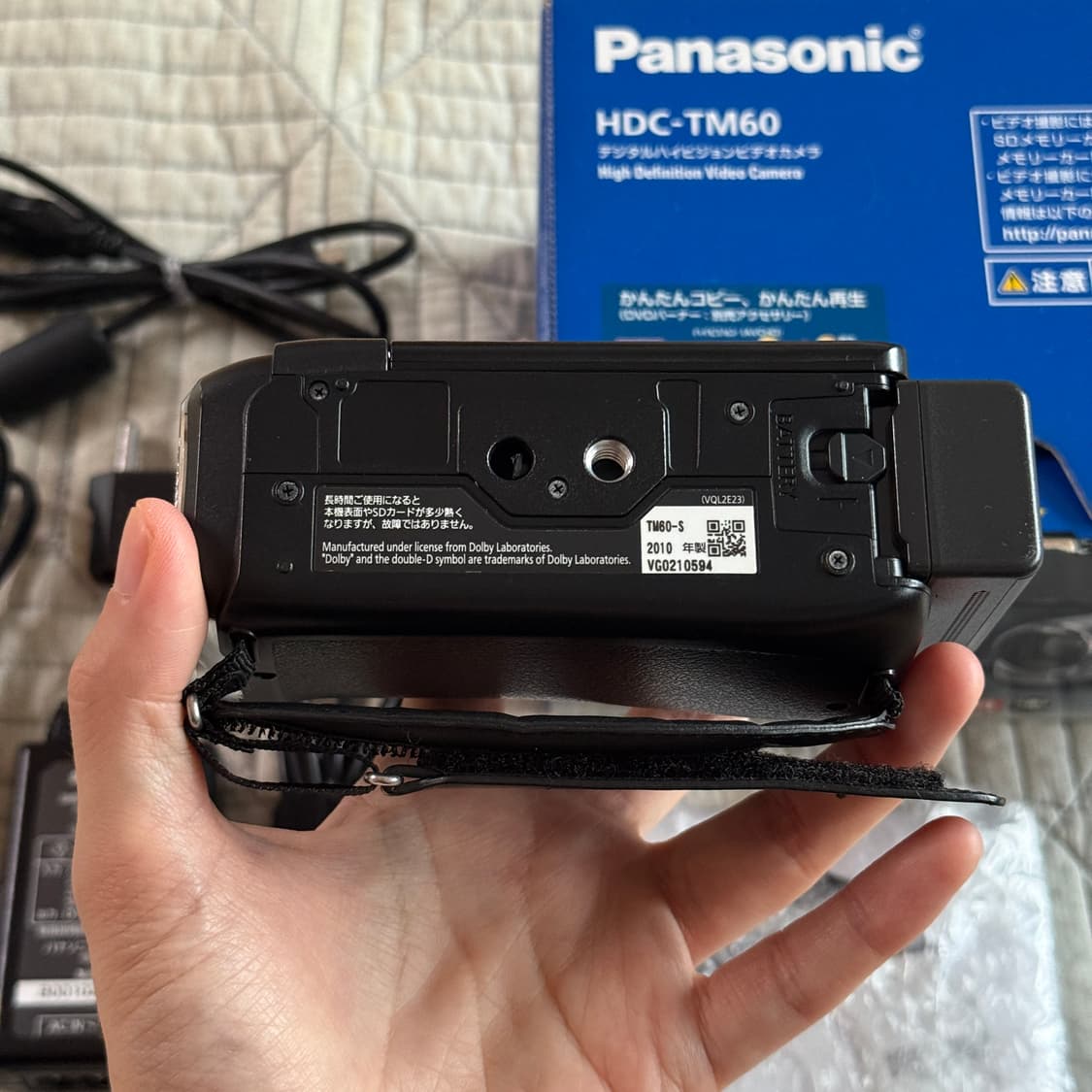 풀박스 Panasonic HDC-TM60 파나소닉캠코더 빈티지캠코더 디카 상품이미지5