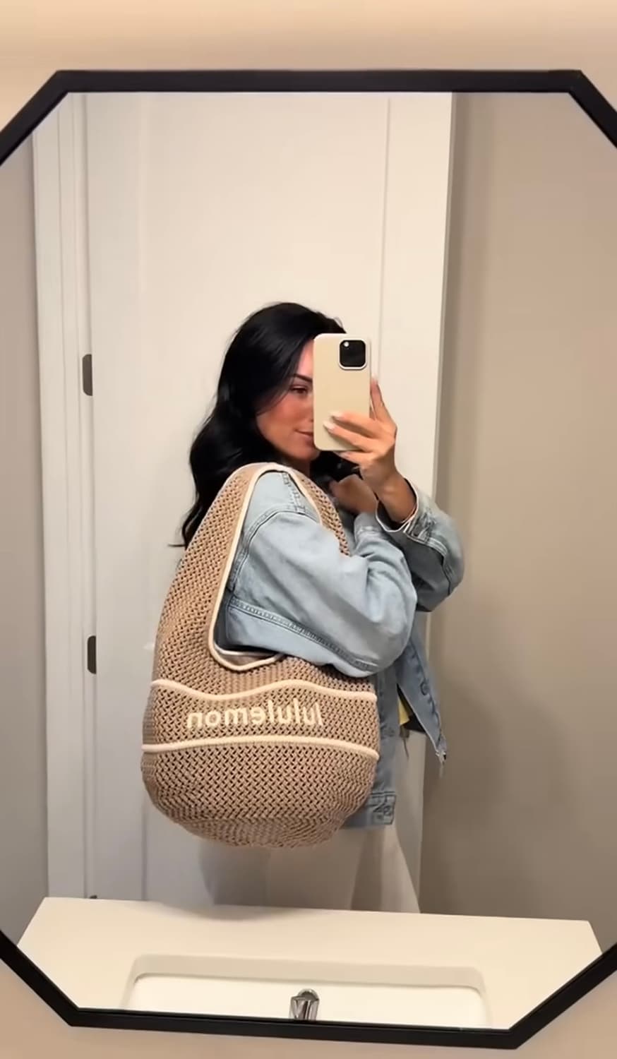 룰루레몬 크로셰 숄더백 넛맥 상품이미지1