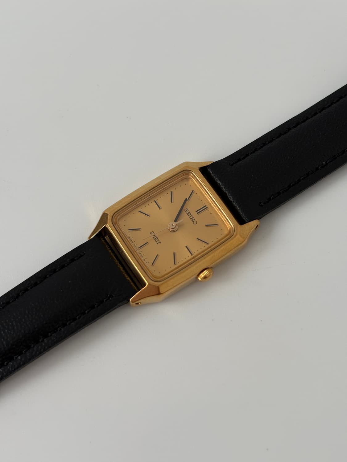1990s Spirit Gold Square Ladies Quartz 상품이미지4
