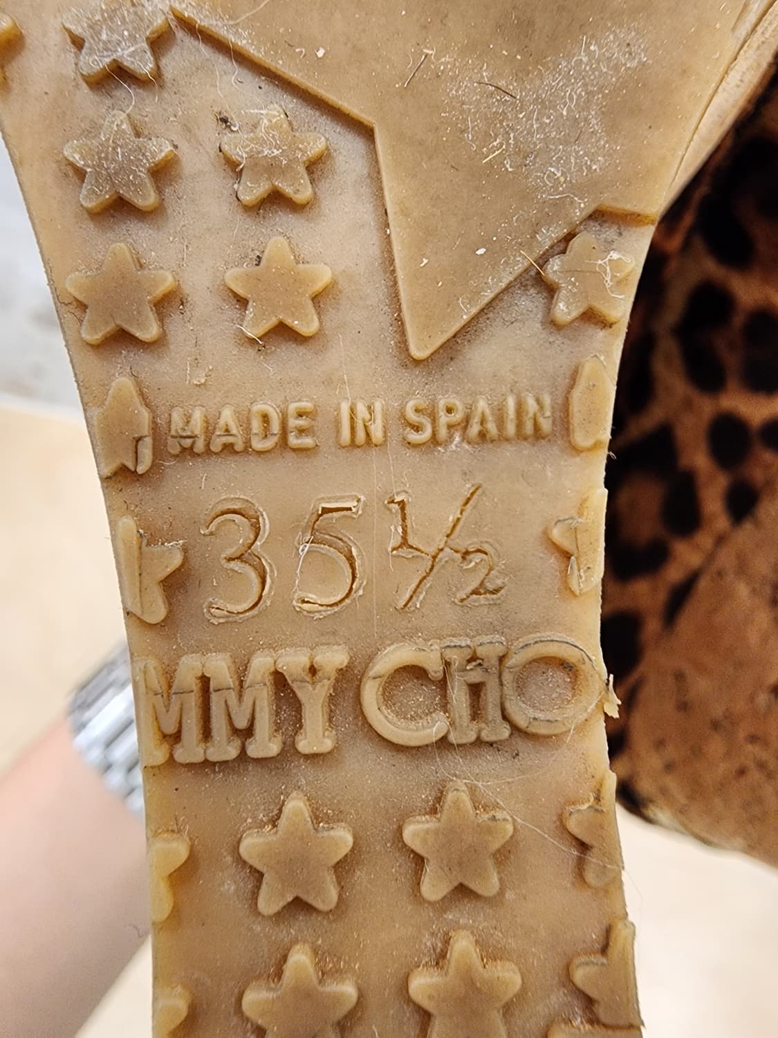 지미추 네오파드 오픈토 웨지힐 35 1/2 상품이미지7