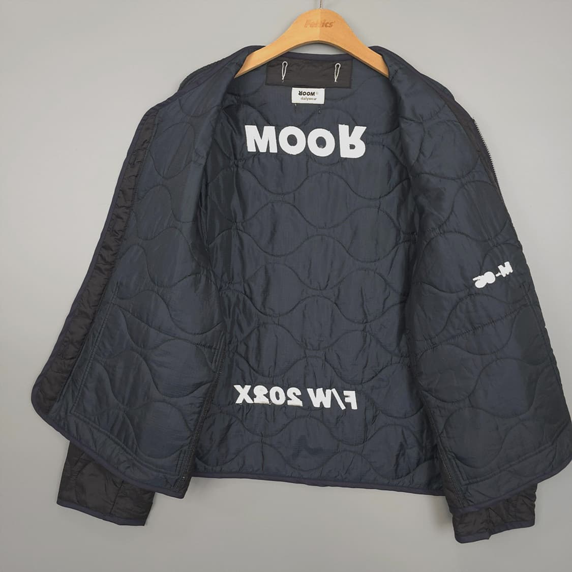 다즈니룸 ROOM M-65 스타일 퀄팅 자켓 네이비 SIZE 1 상품이미지8