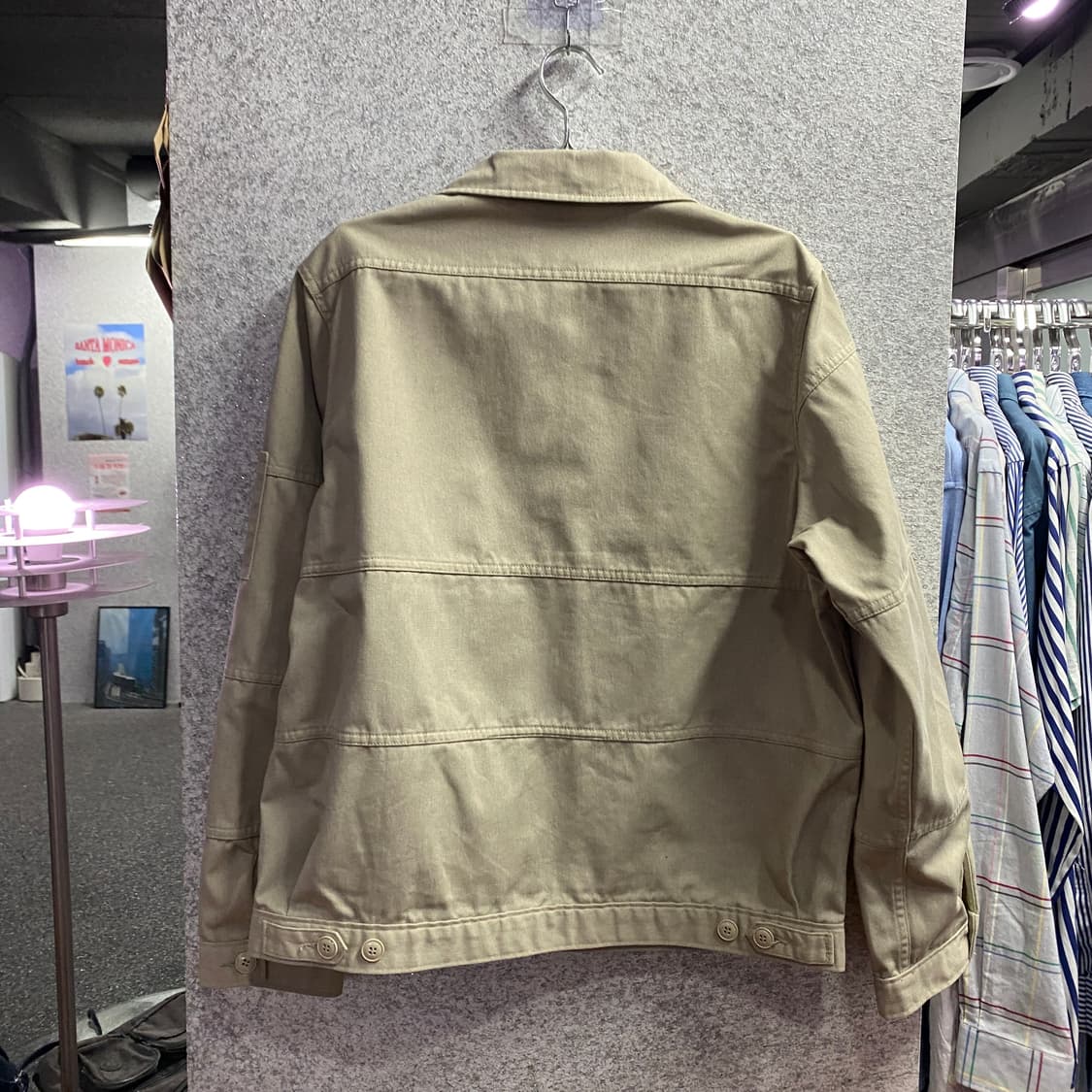 디키즈 아이젠하워 베이지 코튼 자켓 B4275 상품이미지4