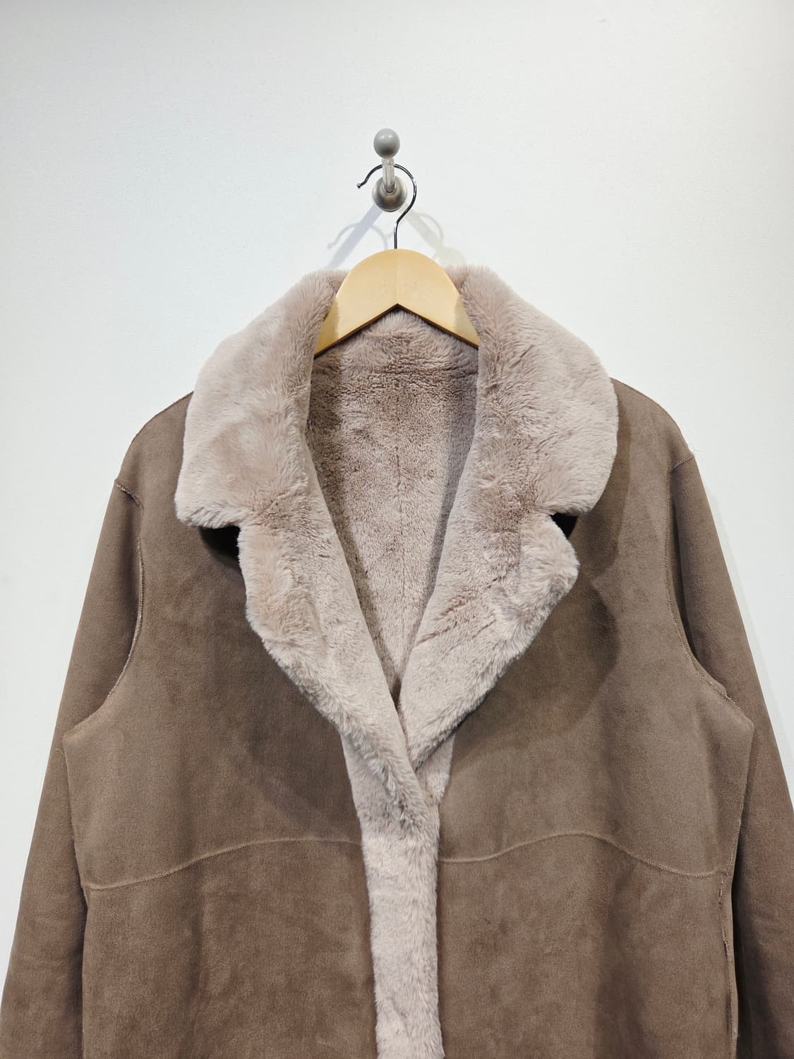 MARIELLAROSATI 마리엘라 로사티 에코퍼 롱 무스탕 상품이미지3