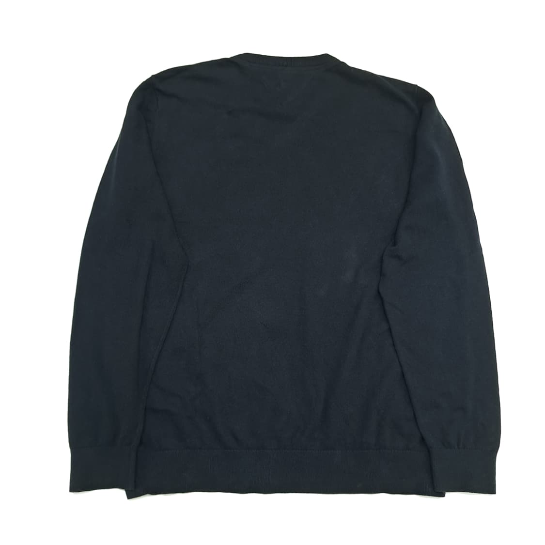 CN706 2XL 타미힐피거 블랙 V넥 니트 스웨터 상품이미지7