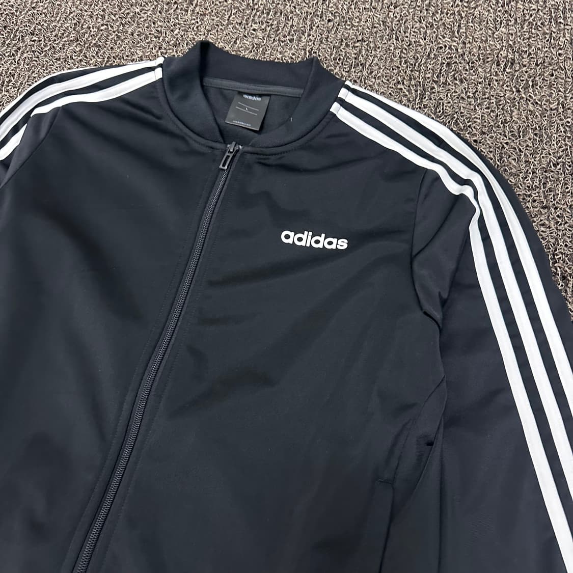 아디다스 져지 집업 블랙 100(L) 상품이미지2