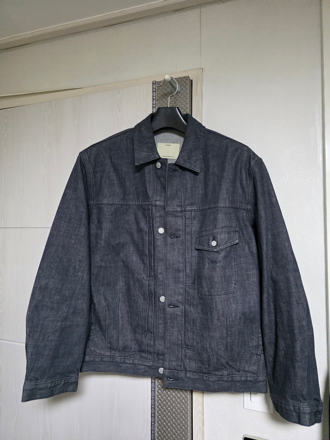 포터리 데님 트러커 타입1 블루 3사이즈 상품이미지1