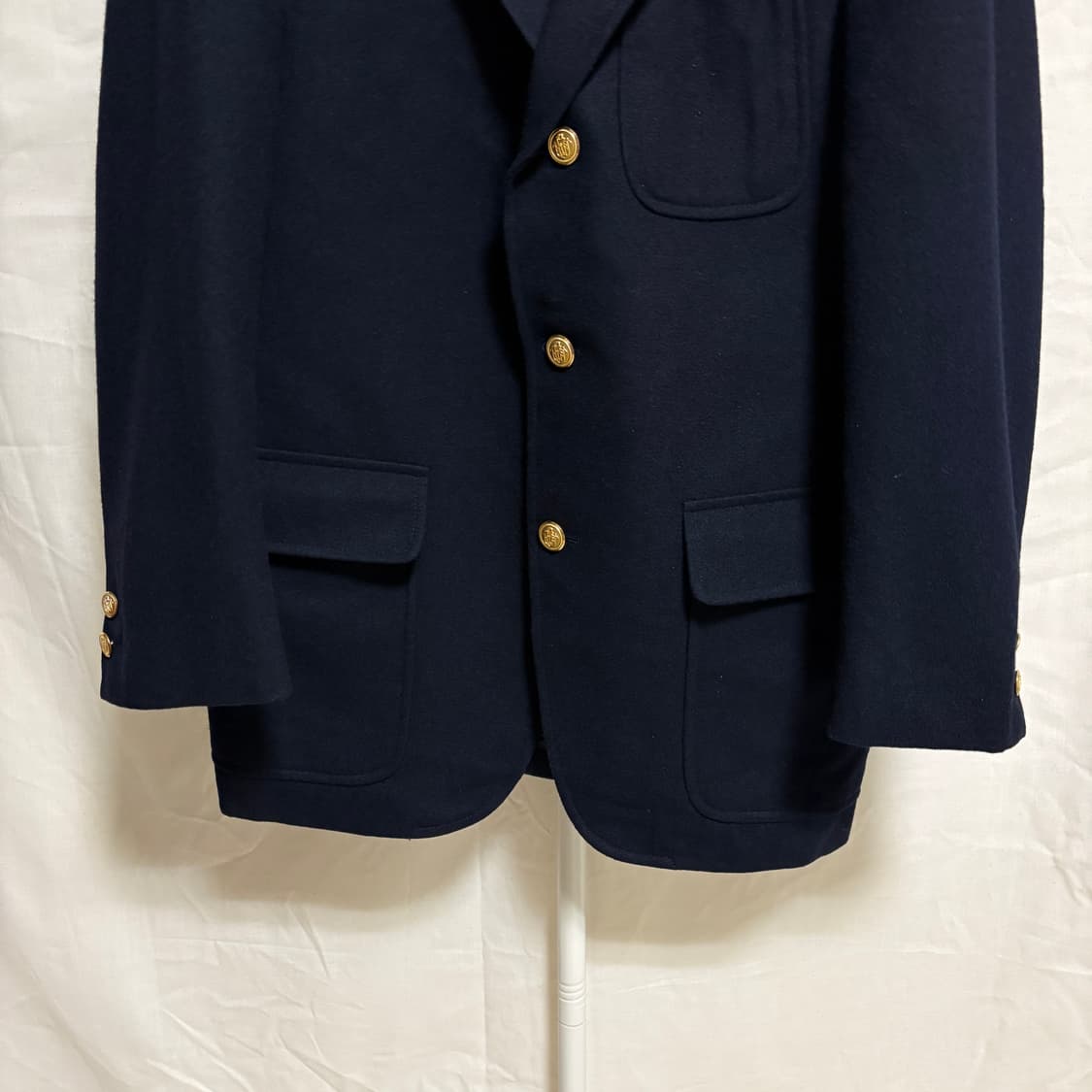 제이프레스 3 roll 2 울 금장 블레이저 / 네이비, M 상품이미지3