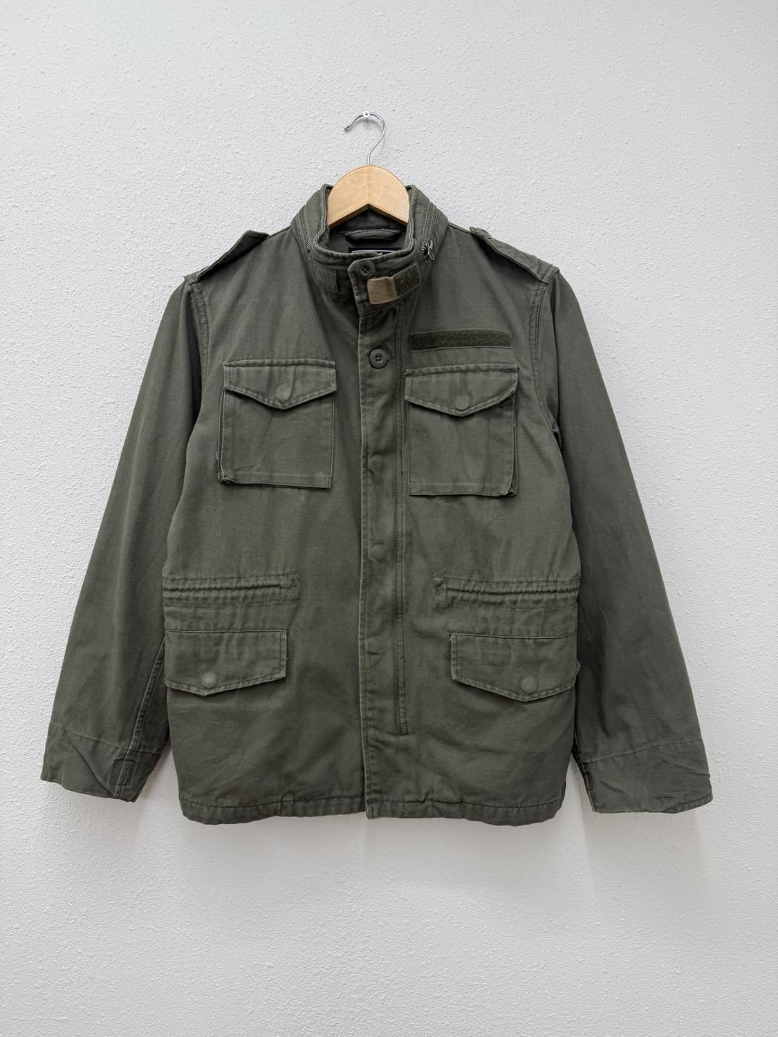 빈티지 RUSH HOUR 카키 밀리터리 점퍼 상품이미지1