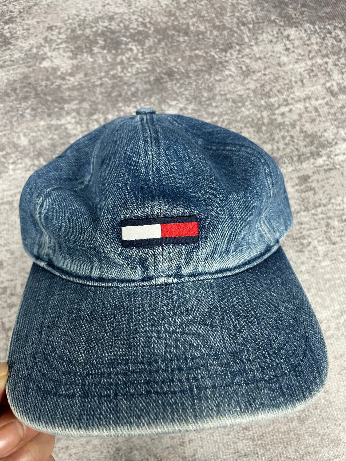 Vtg TOMMY 데님볼캡 상품이미지5