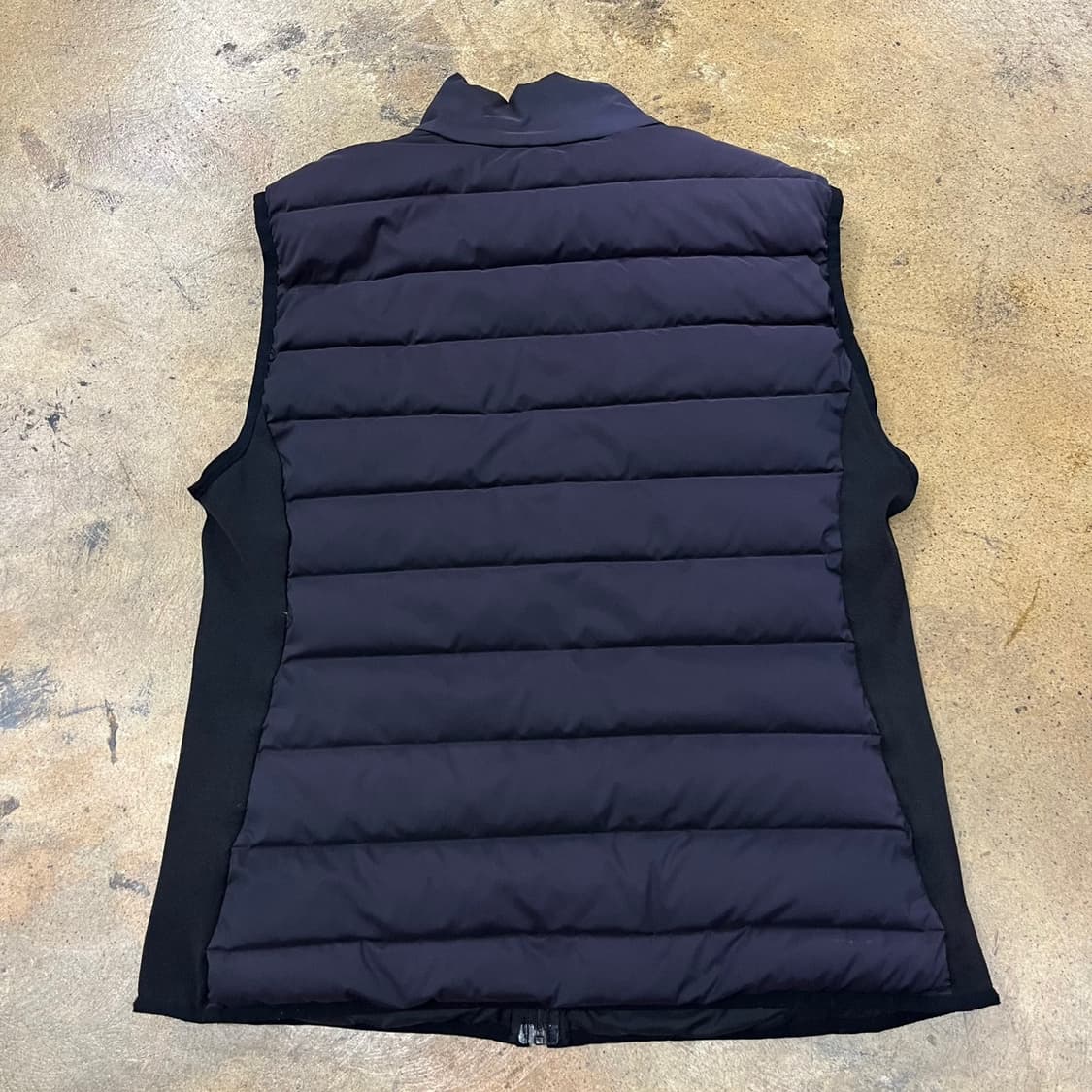 [정품/L] 풋조이 퀼팅 패딩 조끼 블랙 b16 상품이미지3