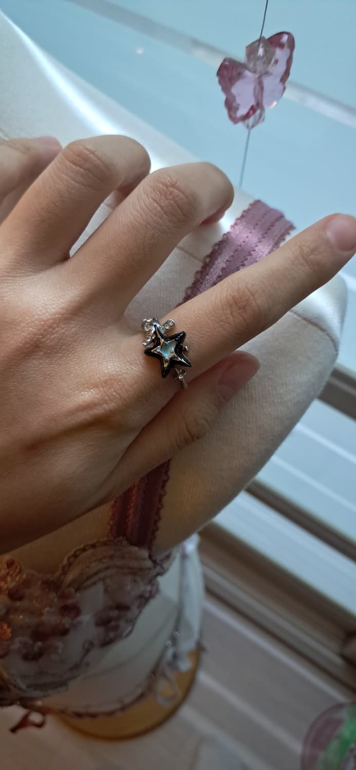 별반지 민트스타 실버링 상품이미지2