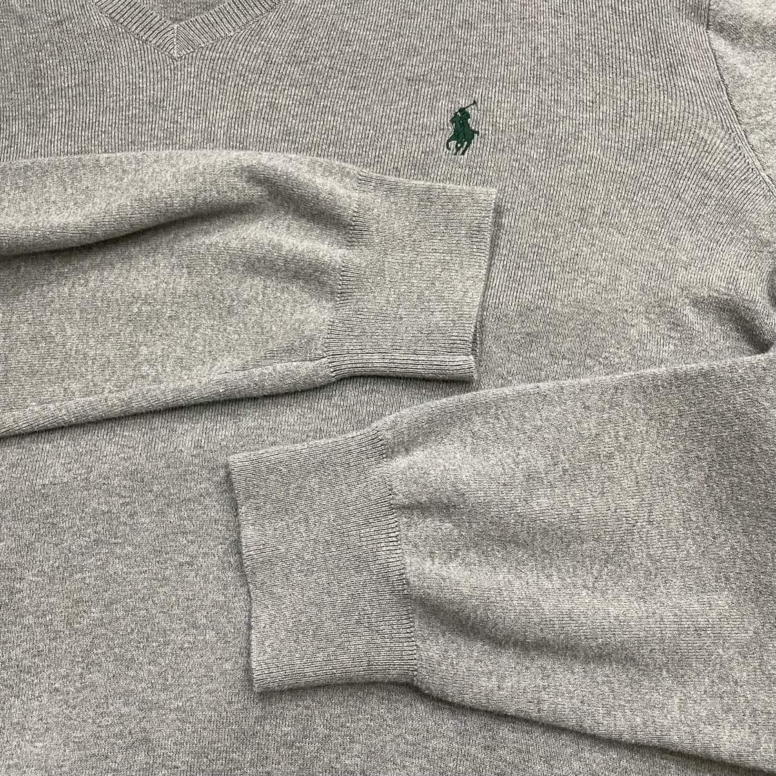 (L) POLO 폴로 랄프로렌 피마코튼 브이넥 니트 상품이미지5