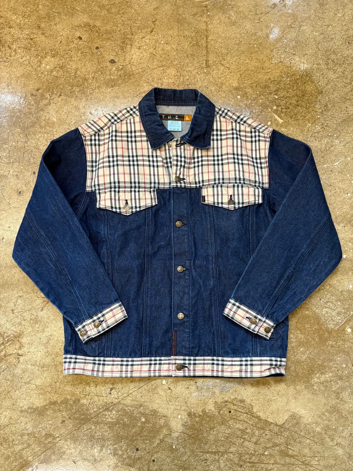 The Hip-hop Elements 데님 재킷 상품이미지1