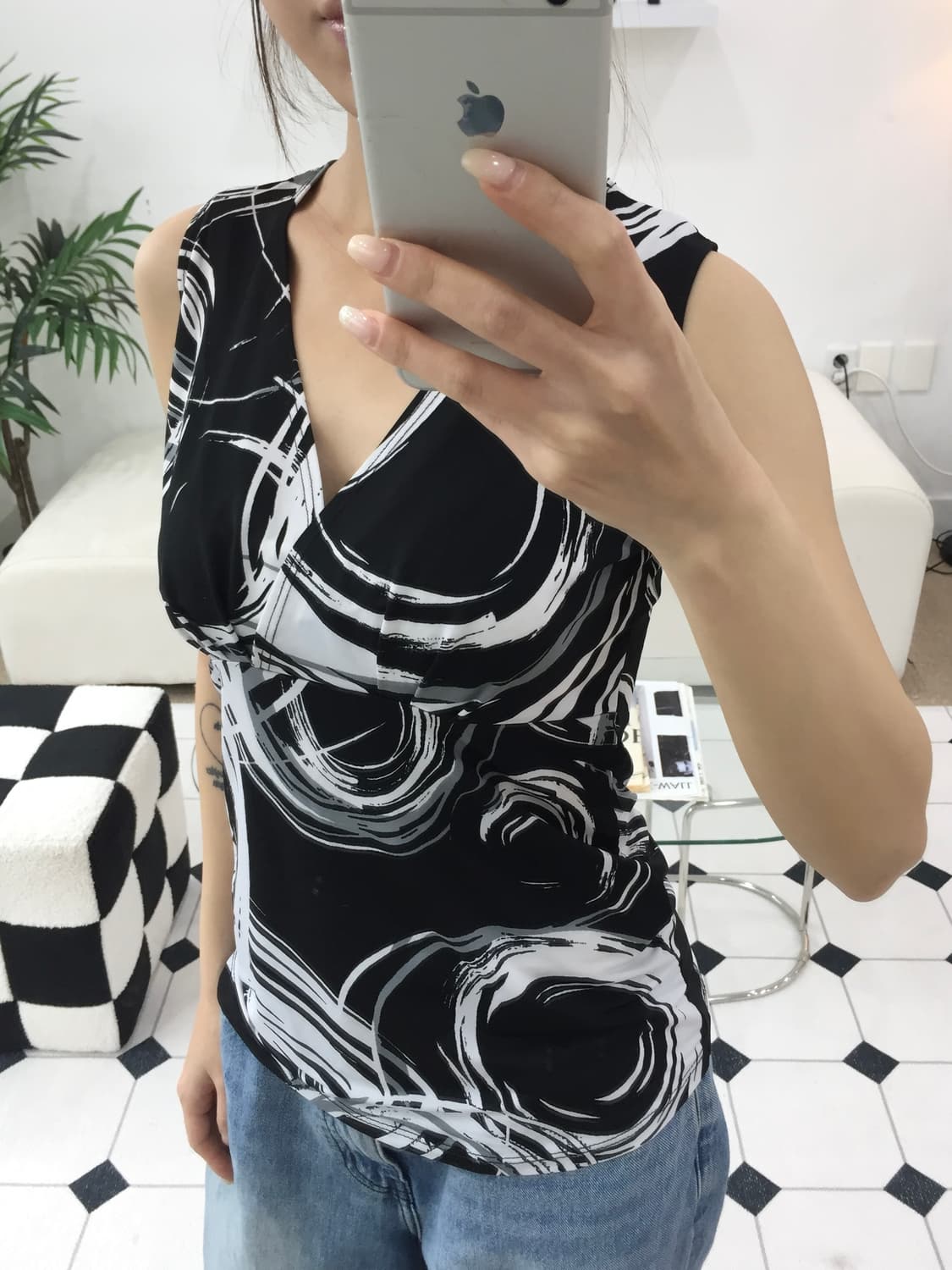 슬리브리스 탑 상품이미지6