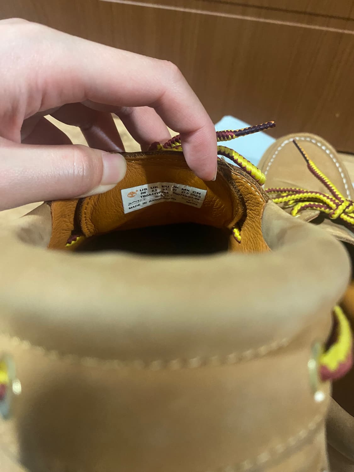 팀버랜드 안드레 m 호프완 보트슈즈 단품 270 상품이미지3