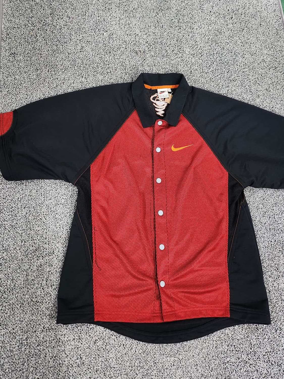 //나이키(Nike) 메쉬  배색 반팔 셔츠 100 상품이미지1