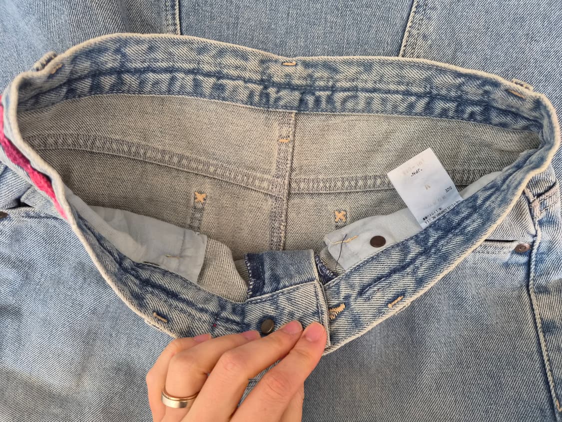 LEE 일본수입 여성 연청데님롱스커트 M사이즈 상품이미지7