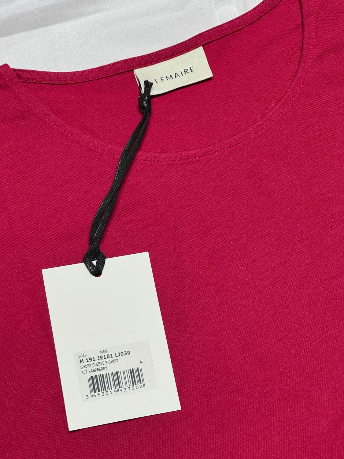 르메르 티셔츠 raspberry L 상품이미지2
