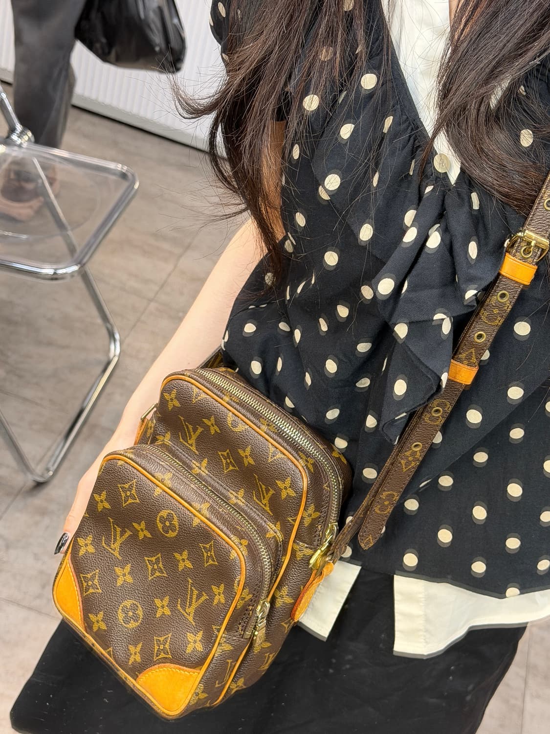 루이비통 모노그램 아마존 미니 크로스백 상품이미지2