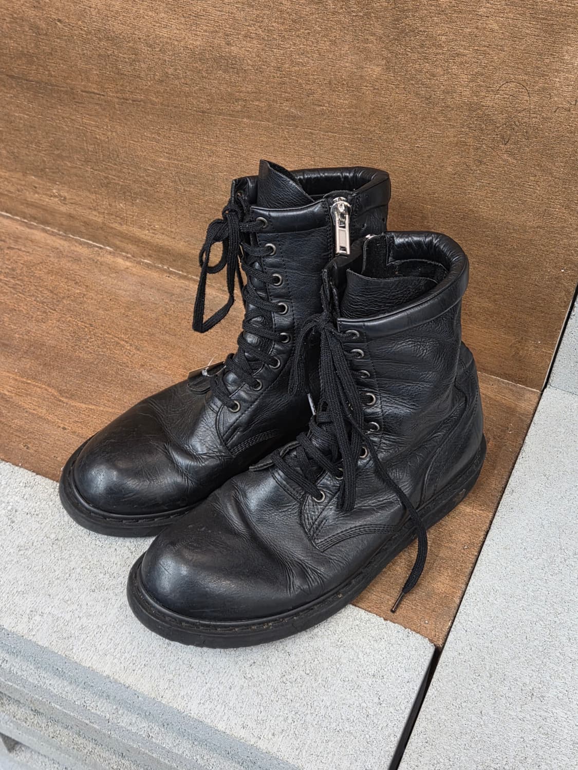 Rick Owens 릭오웬스 Anfibio 컴뱃 부츠 상품이미지1