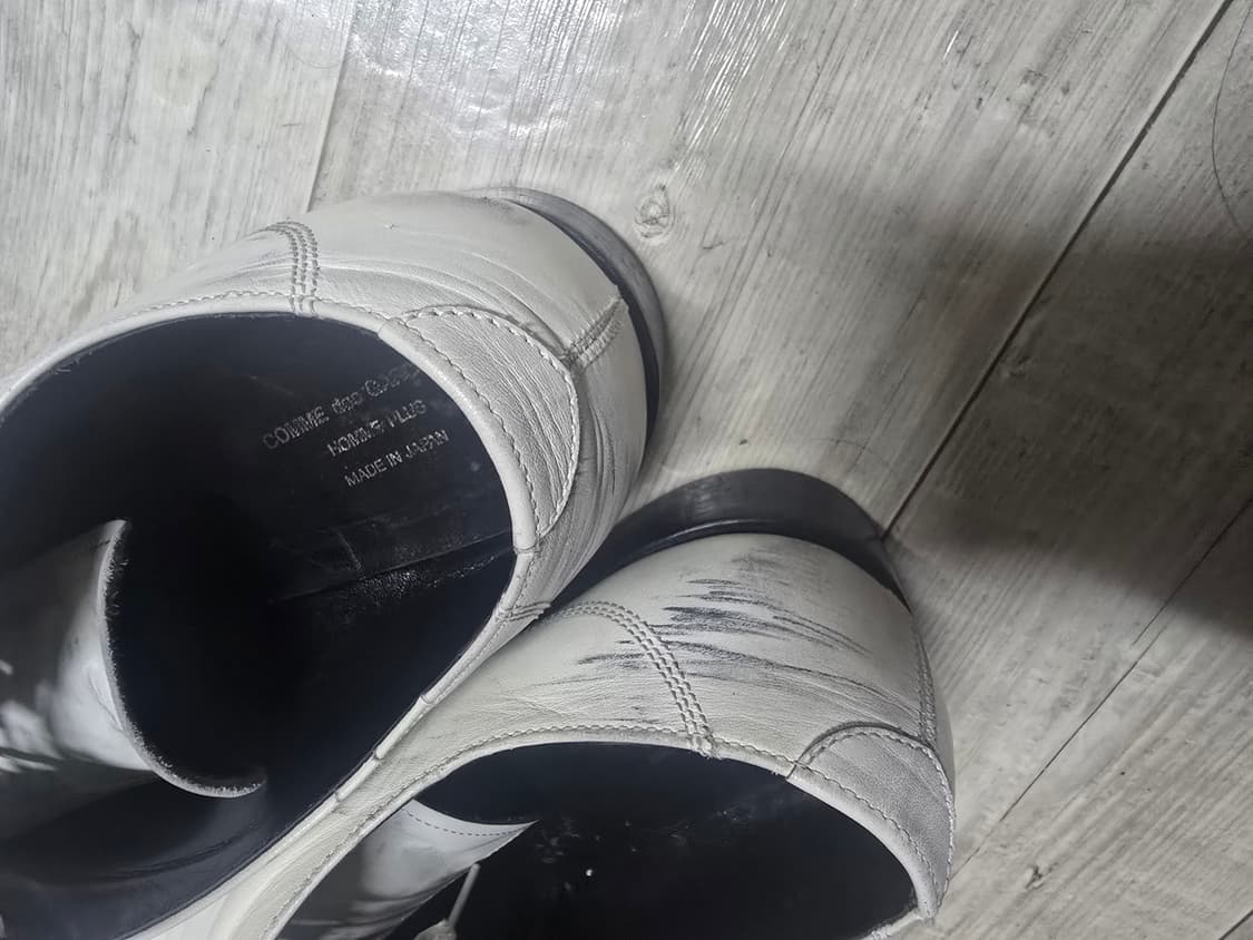 꼼데가르송 옴므플러스 12SS 스퀘어토 더비 27사이즈 상품이미지4