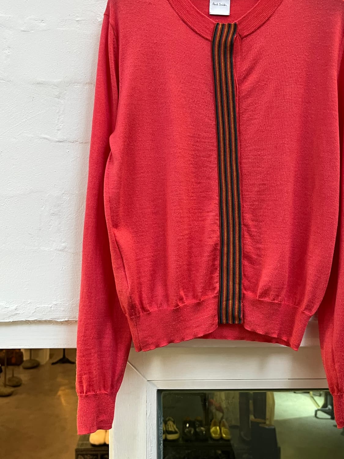 Paul Smith 울 실크 혼방 가디건 M 상품이미지4