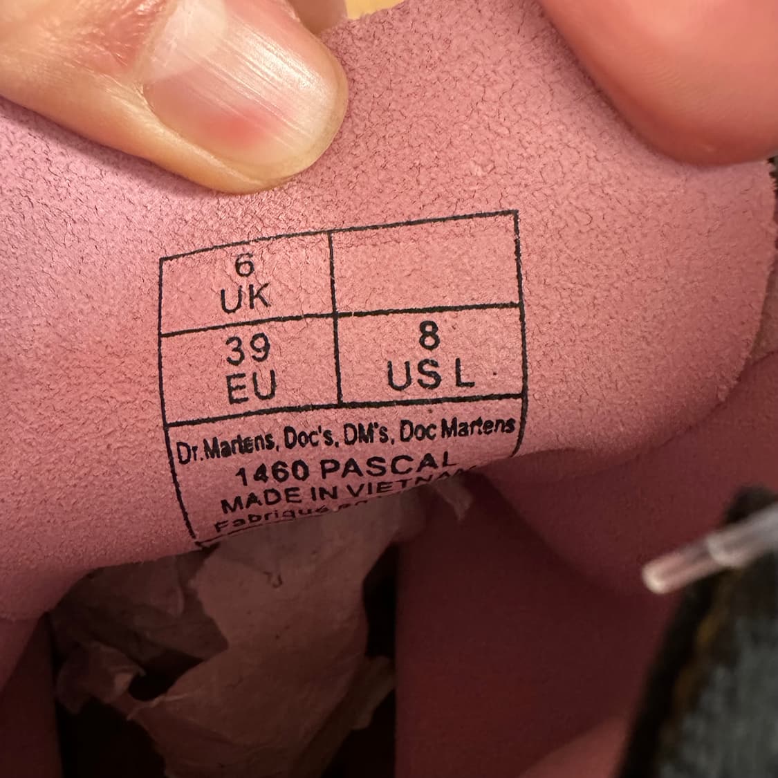 닥터마틴 1460 부츠 ‘핑크 레인보우’ 상품이미지9
